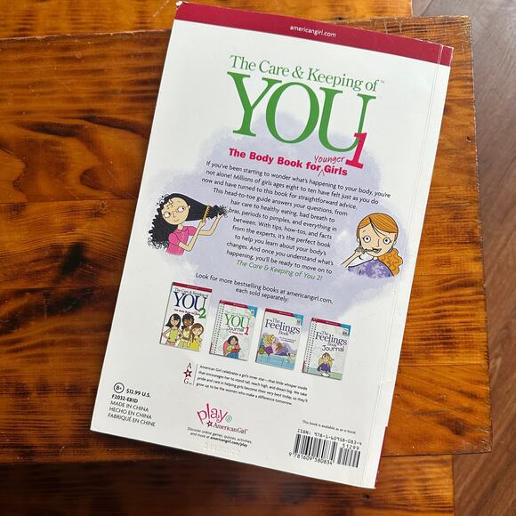 American Girl The Care & Keeping Of You 1 The Body Book For Younger Girls Book - Picture 9 of 10